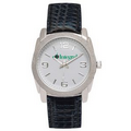 Men's Pedre Contempo watch with black lizard grain strap